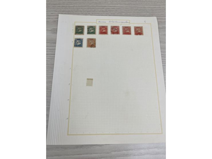 including Shanghai, Chefoo, Chungking, Chinkiang, Kewkiang. Mostly Shanghai LPO stamps. Large quantity. Please view.